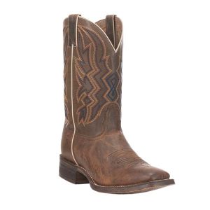 Nocona Men's Brown HERO Collection Double Welt Square Toe Western Boots (NB3004)